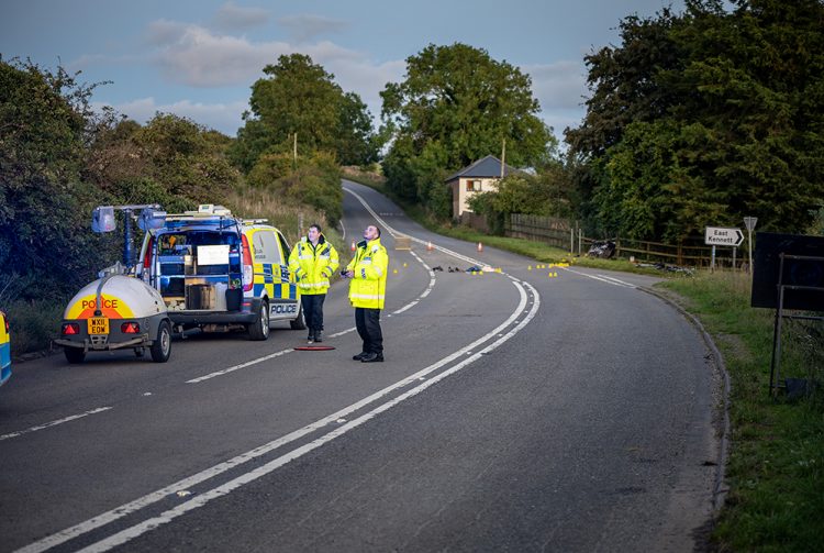A4 crash: Cyclist in critical condition after being hit by motorbike