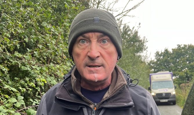 ‘Dribbling’ man wanted by police after ‘assault’ near Trowbridge