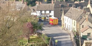 Malmesbury High Street: Woman rescued through upstairs window