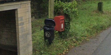 Royal Mail post box stolen from Wiltshire village overnight
