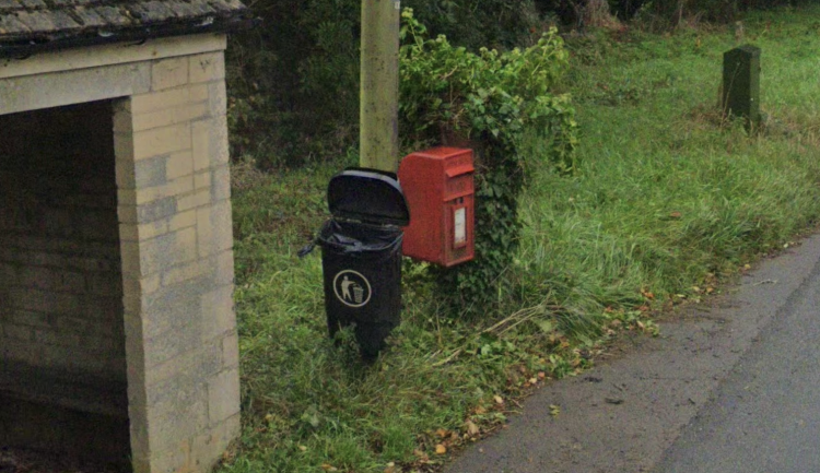 Royal Mail post box stolen from Wiltshire village overnight