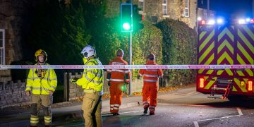 Residents evacuated after partial collapse of house in Wiltshire town