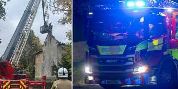 Firefighters tackle Halloween blaze at house in Wiltshire village