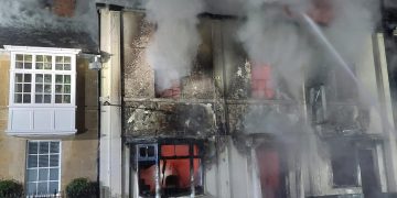 Kebab house destroyed in serious fire in Devizes town centre