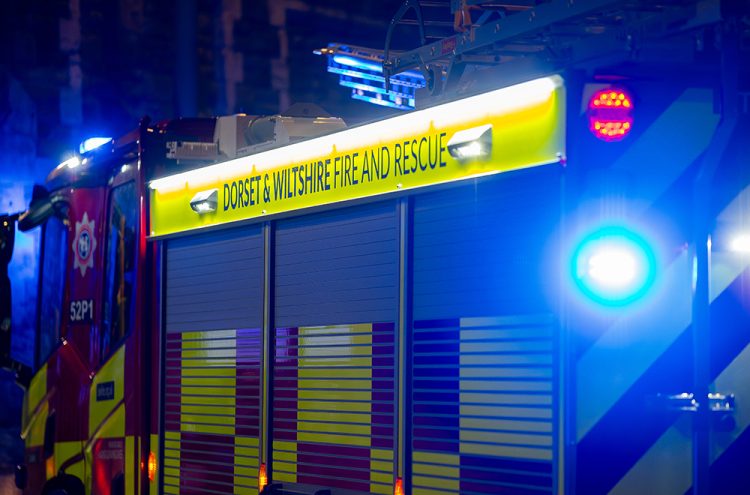Woman hospitalised after blaze breaks out in Swindon home
