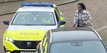 Woman accused of killing Harry Parker flees home as vigilantes attack