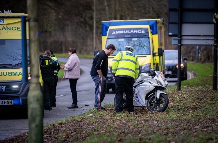 Young man injured after ‘losing control’ of bike on Swindon route