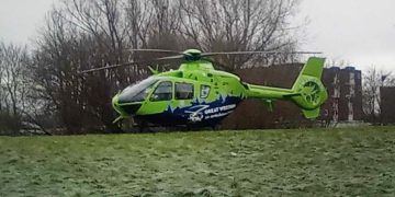 Casualty airlifted to Bristol hospital after incident in Swindon
