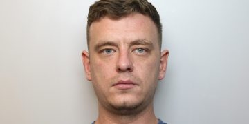 Racist thug who knifed ex-girlfriend’s new partner sent to prison