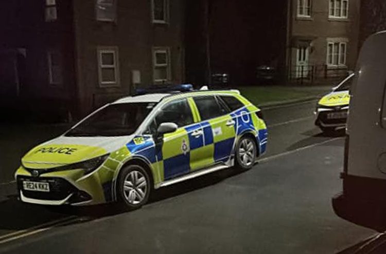 Three men arrested after disorder on Swindon housing estate