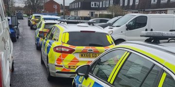 ‘Gangster Avenue’ filled with police during Wiltshire drug raids