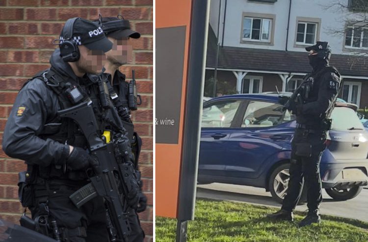 Armed police arrest man ‘making threats with gun’ in Swindon