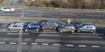 Disruption on A419 in Swindon after six-vehicle pile-up