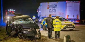 Chaos on A350 after crash involving lorry and car at Lacock