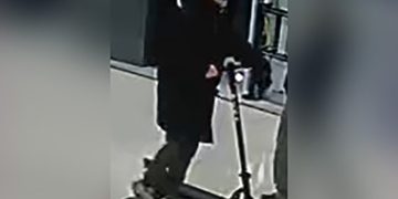 Man who ‘rides e-scooter through shopping centre’ sought by police