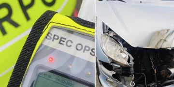 ‘Drunk’ woman arrested after crashing into lorry on M4 in Swindon