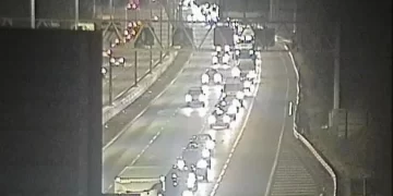 Man fatally struck on M4 ‘after paedophile hunter sting arrest’