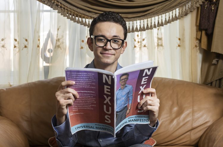 Wiltshire boy, 15, launches political party and wants to become PM