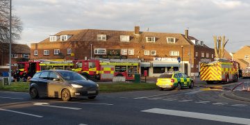 Firefighters battle blaze at popular takeaway in Melksham