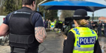 Four men arrested after ‘working illegally’ at Wiltshire car wash