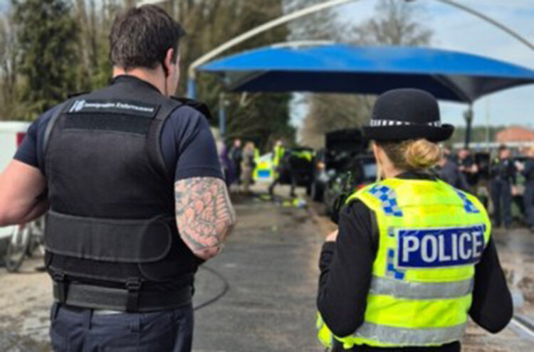 Four men arrested after ‘working illegally’ at Wiltshire car wash