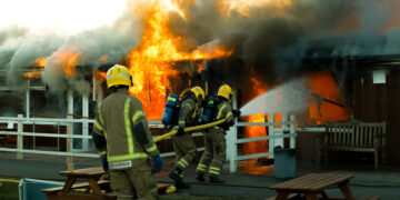 ‘People keep breaching cordons’ at Old Sarum Airfield fire scene