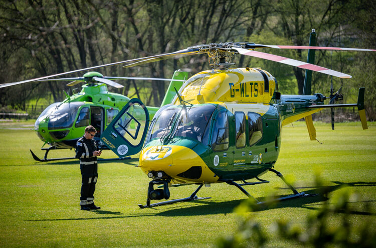 Man airlifted to hospital after Trowbridge railway station incident