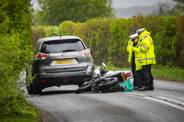 A429 in Wiltshire closed after serious crash involving motorbike