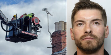 Wanted man who sat on Swindon rooftop for seven hours jailed