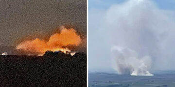 MOD provides update on ongoing Salisbury Plain wildfire