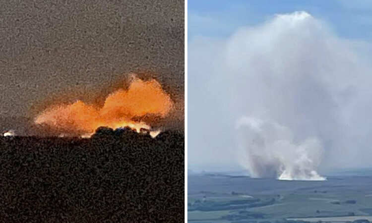 MOD provides update on ongoing Salisbury Plain wildfire