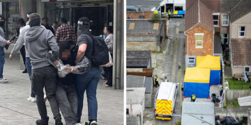 Met Police remain in Swindon after ‘terrorist’ arrested in town centre