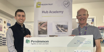 The Nelson Trust receives donation from local housing developer