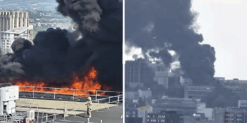 Bristol maternity hospital evacuated as huge fire breaks out