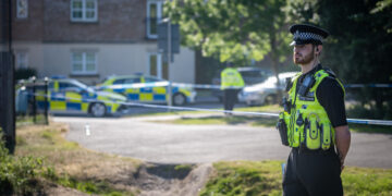 Swindon play park cordon after girl found seriously injured