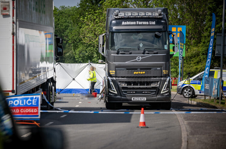 Motorcyclist killed in crash on A350 as police launch probe