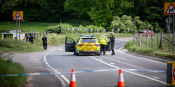 Biker killed as four motorcycles struck by car on Wiltshire route