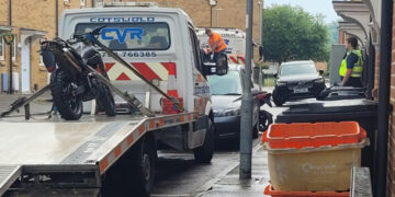 Stolen motorbikes and weapons seized after raid on Swindon home