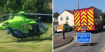 Large emergency response to serious incident in Swindon