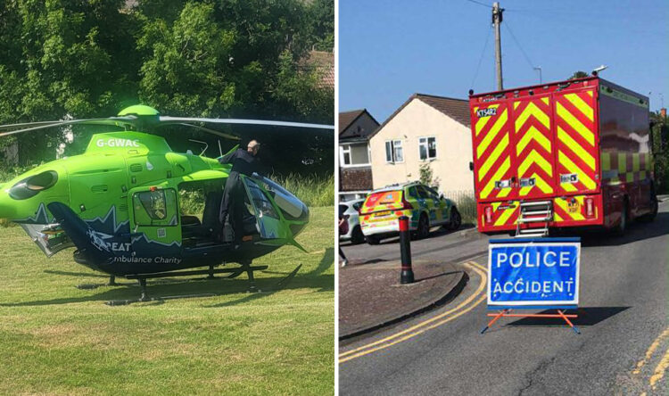 Large emergency response to serious incident in Swindon