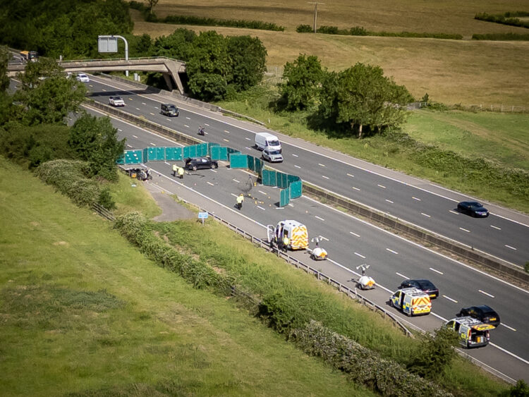 One dead and nine injured in horror crash on M4 in Wiltshire