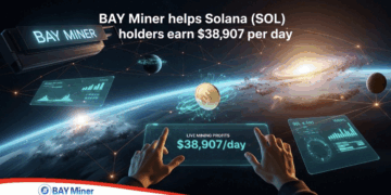 BAY Miner helps Solana (SOL) holders easily earn $38,907 per day