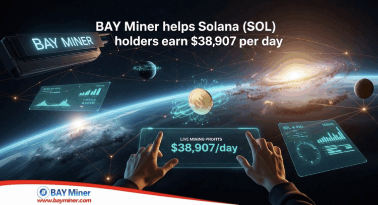 BAY Miner helps Solana (SOL) holders easily earn $38,907 per day