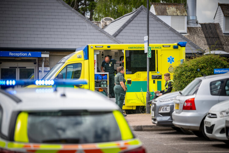 Elderly man dies in car park of Chippenham Community Hospital