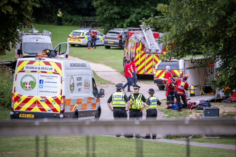 Young person missing in Wiltshire river sparks major water search