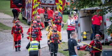 Young person missing in Wiltshire river sparks major water search