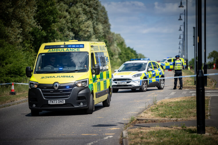 Two seriously hurt in head-on crash outside Swindon school