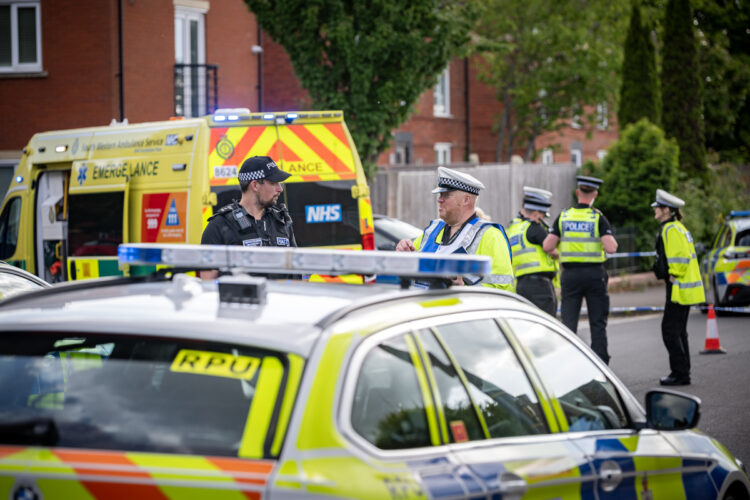 Serious crash shuts Swindon road as biker airlifted to hospital