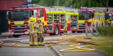 Calne blaze extinguished after eight hours of intense firefighting