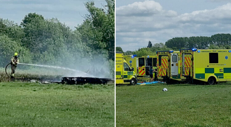 Nine people including baby in hospital after boat ‘explodes’